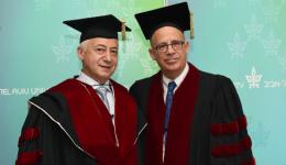 Маэстру Владимиру Спивакову присвоено звание Почетного доктора Тель-Авивского университета.